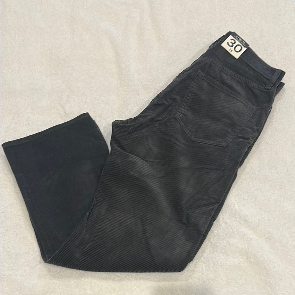 GAP Charcoal Corduroy Trousers